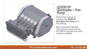 Quintuplex Frac Pump - ShalePumps